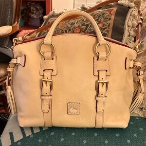 Dooney & Bourke Tan Leather Satchel